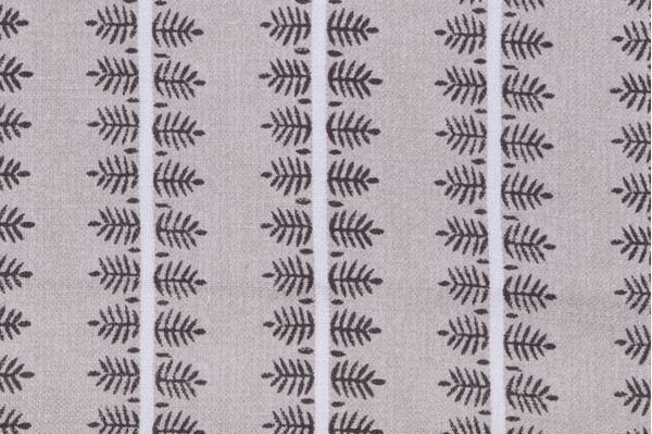 Abbott Printed Decorator Fabric in Graphite