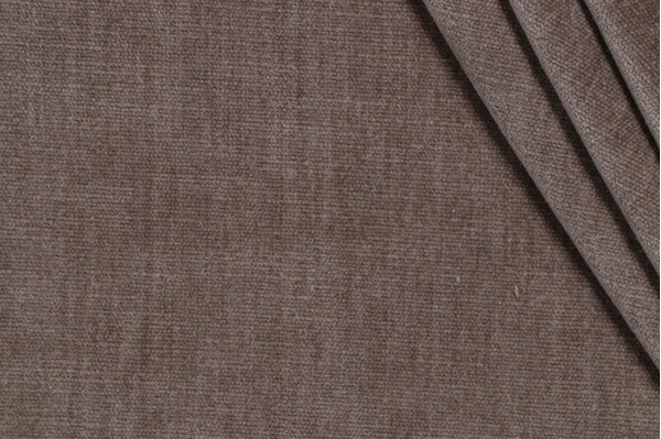 Arlen Woven Chenille Upholstery Fabric in Smoke