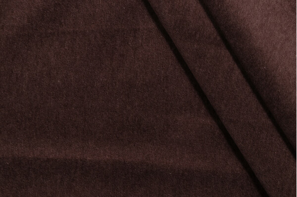 Velvet Upholstery Fabric in Espresso
