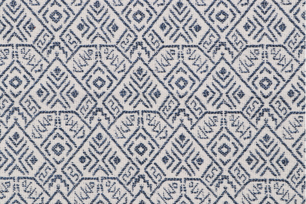 1 Yard Kellen Weave Woven Upholstery Fabric in Indigo