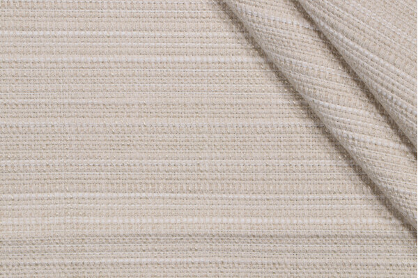 Rose Tarlow Rock Wall Woven Solution Dyed Acrylic Outdoor Fabric in Sea Salt Cream for Perennials