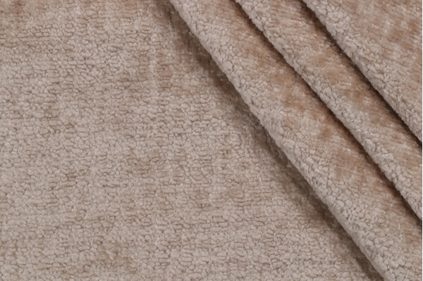 Gabby Woven Chenille Upholstery Fabric in Dusty Sand