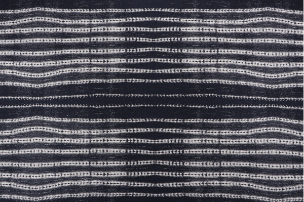 Satchel Woven Upholstery Fabric in Indigo