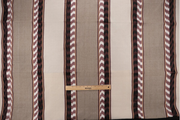 Maddox Woven Decorator Fabric in Cafe