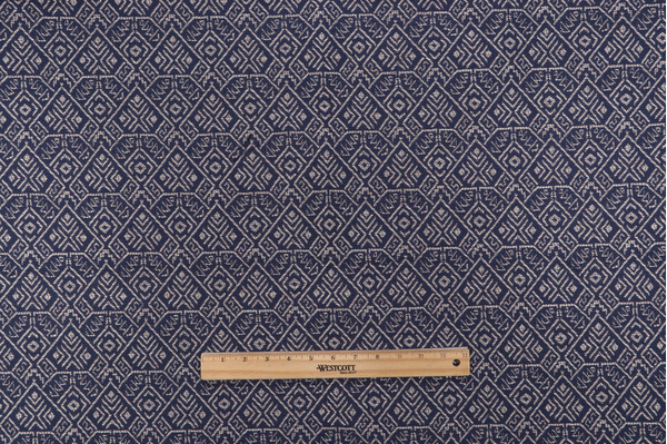 1 Yard Kellen Weave Woven Upholstery Fabric in Azure