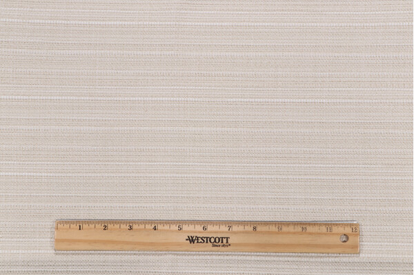 Rose Tarlow Rock Wall Woven Solution Dyed Acrylic Outdoor Fabric in Sea Salt Cream for Perennials