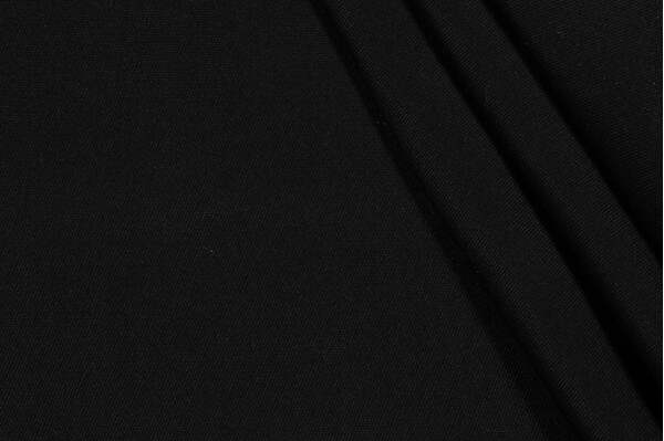 Sunbrella Canvas 5471-0000 Woven Solution Dyed Acrylic Outdoor Fabric in Raven Black