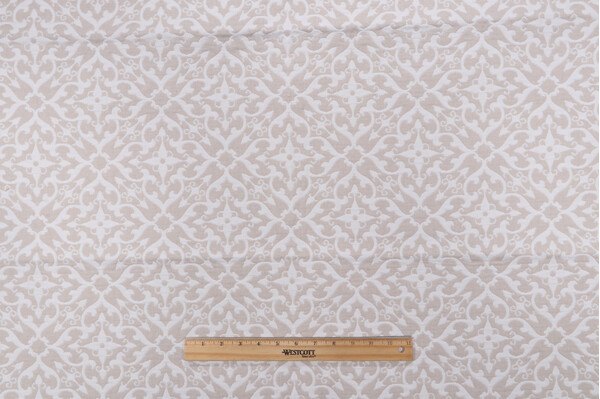 1 Yard Spark Matelasse Upholstery Fabric in Fog