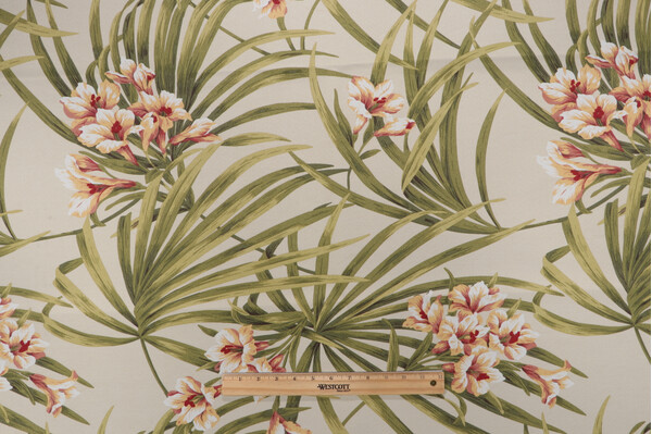 Click for 1.38 Yards Magnolia Home Sea Island Printed Polyester Outdoor Fabric in Garden Magnolia Home Sea Island Printed Polyester Outdoor Fabric in Garden