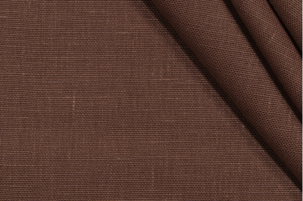 P Kaufmann Luna Woven Linen Decorator Fabric in Tobacco 