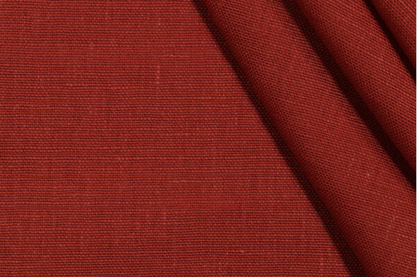 P Kaufmann Luna Woven Linen Decorator Fabric in Sumac 