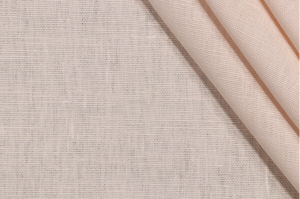 P Kaufmann Luna Woven Linen Decorator Fabric in Peach Mist 