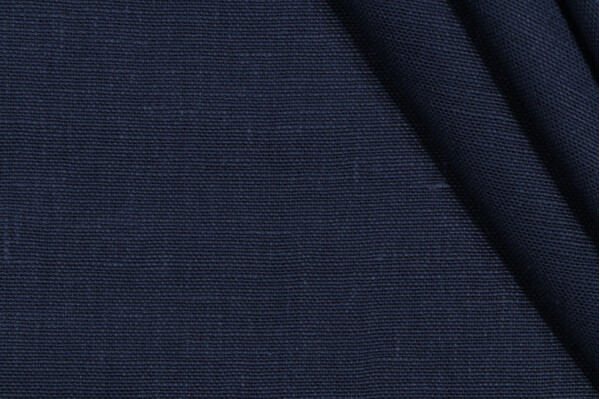P Kaufmann Luna Woven Linen Decorator Fabric in Midnight 