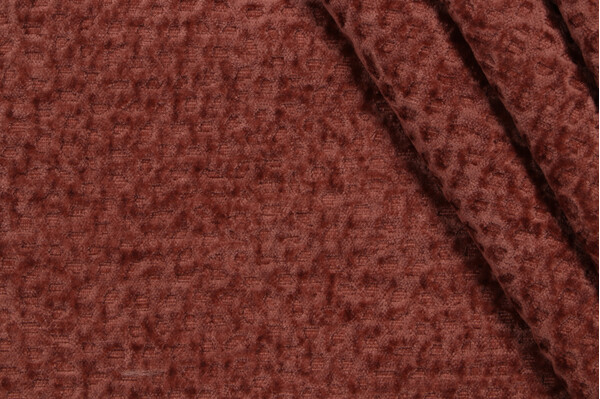 P Kaufmann Perf On The Dot High Performance Chenille Upholstery Fabric in Woodrose 