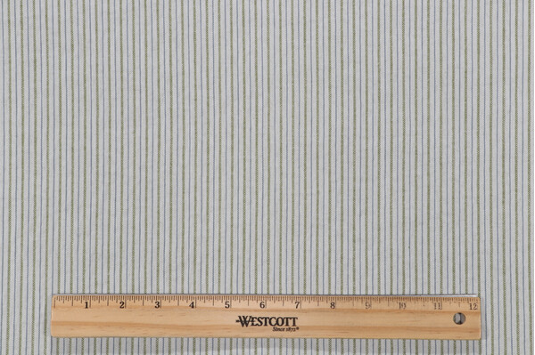 Click for P Kaufmann Epic Stripe Woven Cotton Upholstery Fabric in Sprout  P Kaufmann Epic Stripe Woven Cotton Upholstery Fabric in Sprout