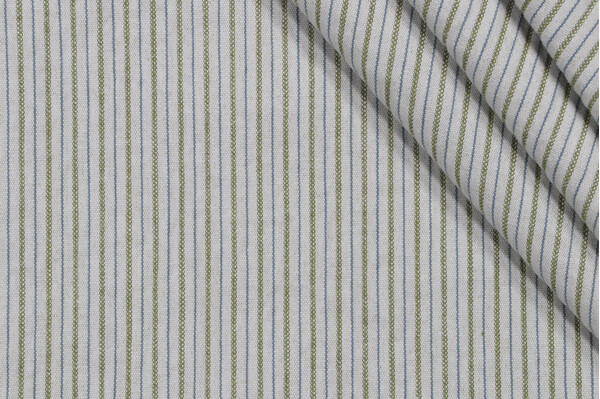 Click for P Kaufmann Epic Stripe Woven Cotton Upholstery Fabric in Sprout  P Kaufmann Epic Stripe Woven Cotton Upholstery Fabric in Sprout