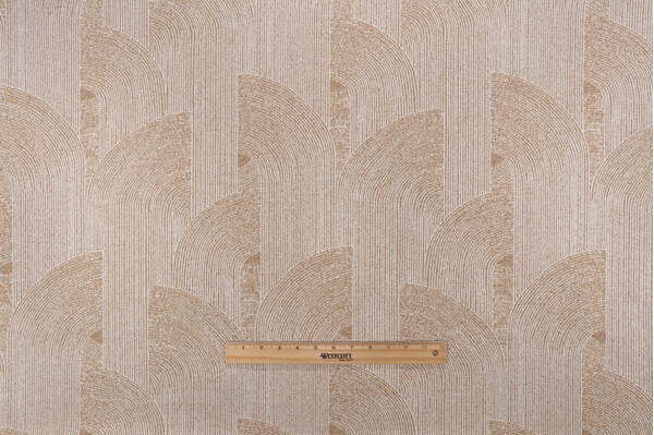 Sample of P Kaufmann Perf Lucina High Performance Woven Chenille Upholstery Fabric in Camel 