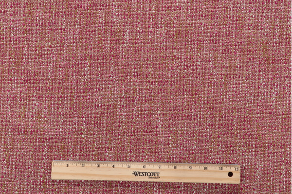 Mayaro Woven Upholstery Fabric in Berry