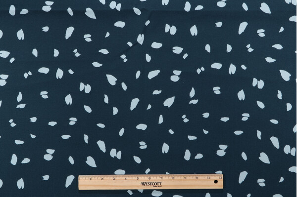 Solartex Dash Printed Polyester Outdoor Fabric in Blue