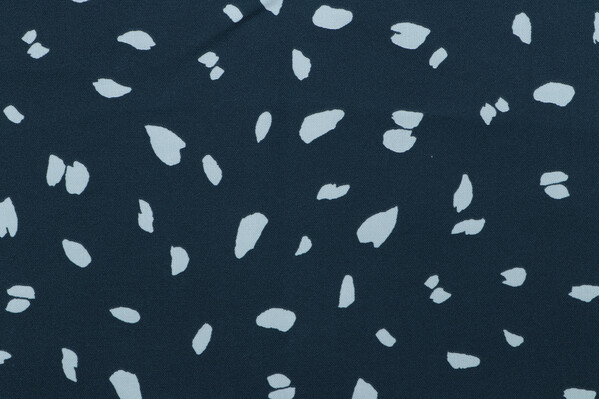 Solartex Dash Printed Polyester Outdoor Fabric in Blue