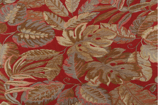 Tropic Woven Solution Dyed Acrylic Outdoor Fabric in Coral