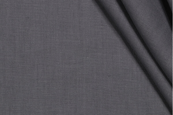 Covington Brussels Woven Linen Drapery Fabric in 9-Graphite