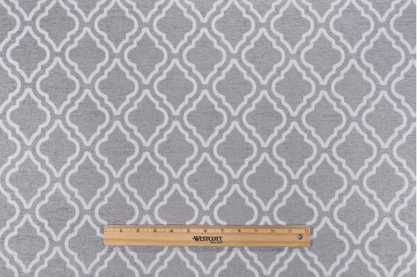 Click for 1 Yards Covington Amoretta Woven Chenille Upholstery Fabric in 90-Silver Covington Amoretta Woven Chenille Upholstery Fabric in 90-Silver