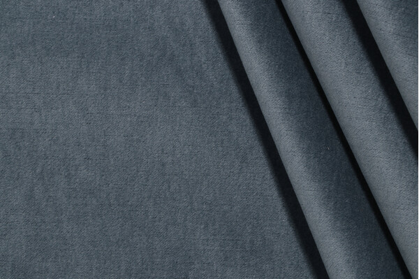 Secret Velvet Upholstery Fabric in Ocean