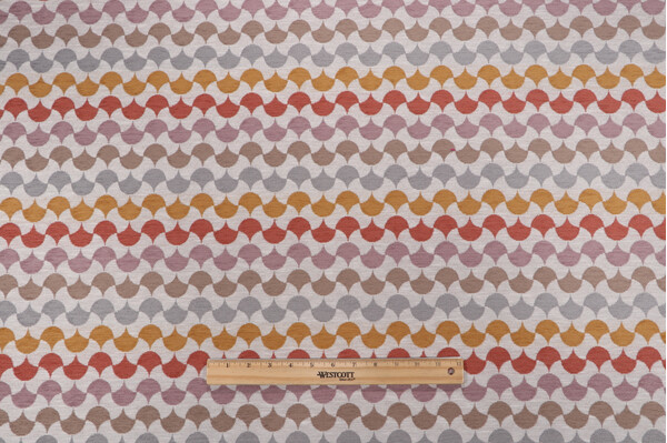 P Kaufmann Gumdrop Woven Chenille Upholstery Fabric in Multi