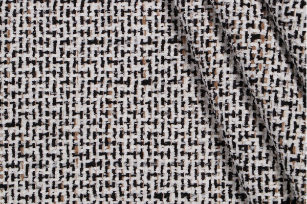 New Orleans Woven Chenille Upholstery Fabric in Salt