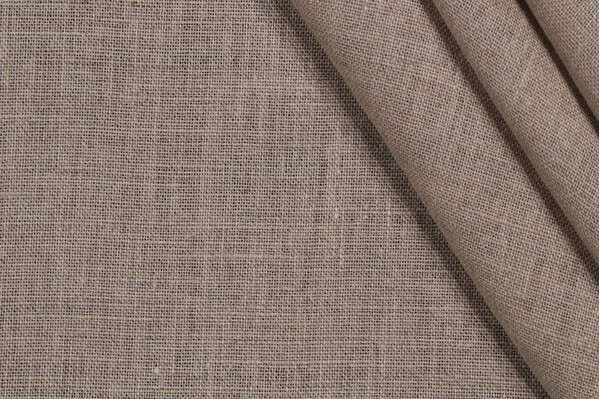 Sample of Lino Textiles Juno Woven Drapery Fabric in Natural 