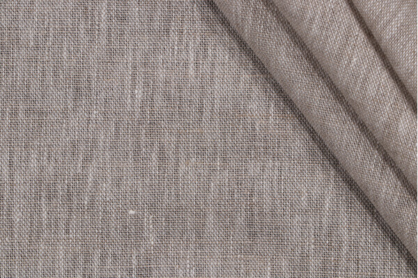 Lino Textiles Juno Woven Drapery Fabric in Oatmeal 