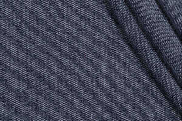 Watkins Woven Chenille Upholstery Fabric in Denim