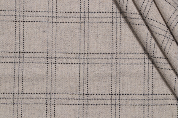 Calhoun Woven Upholstery Fabric in Smoke
