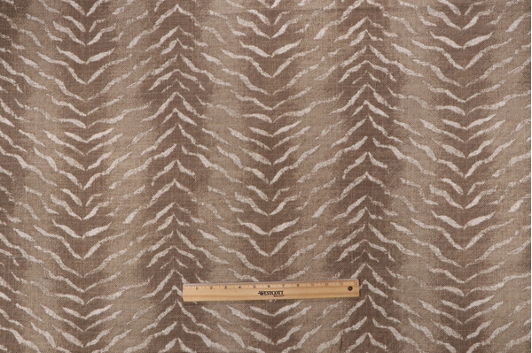 P Kaufmann Ruolan Printed Cotton Blend Drapery Fabric in Carraway