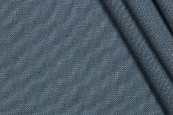 Ramsey Woven Upholstery Fabric in Slate Blue