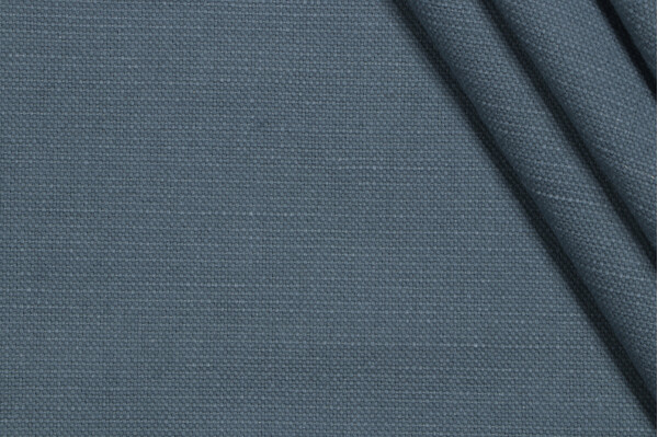 Ramsey Woven Upholstery Fabric in Slate Blue