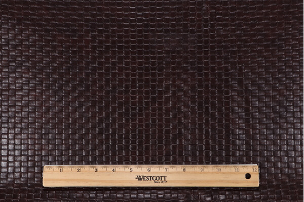 Scalamandre Cody Vinyl Upholstery Fabric in Cordovan