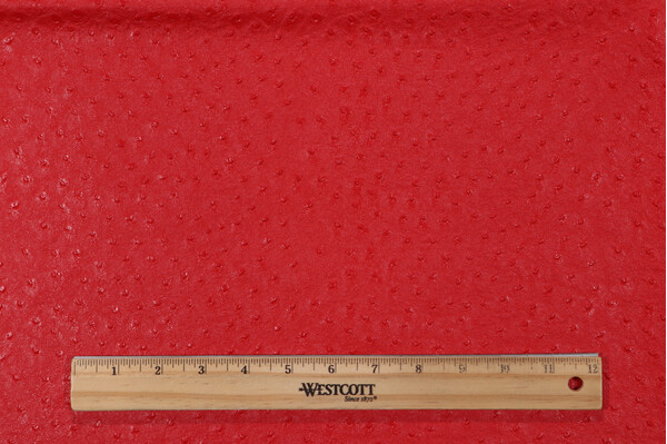 Click for 1.13 Yards Scalamandre Struzzo Vinyl Upholstery Fabric in Lipstick Scalamandre Struzzo Vinyl Upholstery Fabric in Lipstick