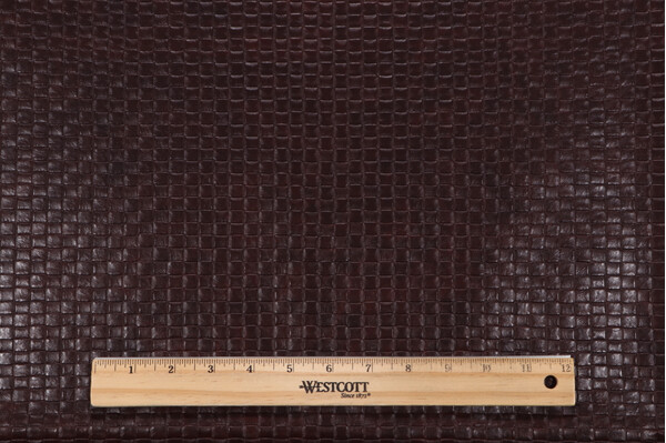 Scalamandre Cody Vinyl Upholstery Fabric in Cordovan