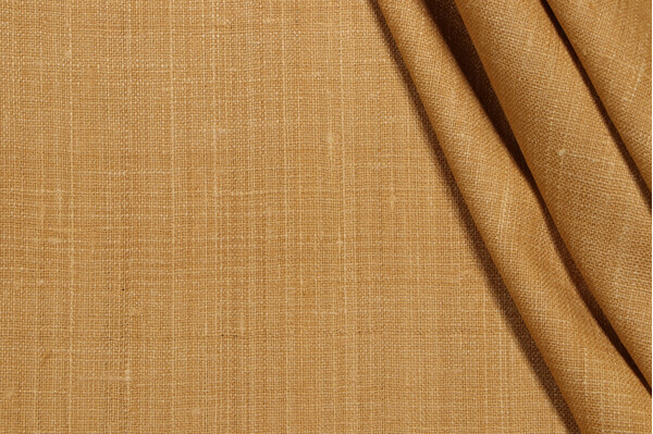 Scalamandre Nepal Woven Linen Decorator Fabric in Corn