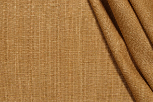 Scalamandre Nepal Woven Linen Decorator Fabric in Corn