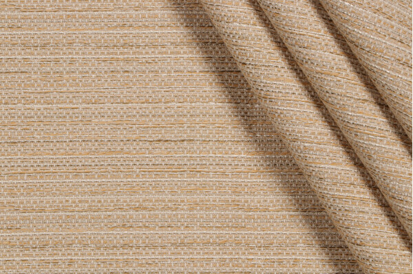 Grey Watkins Indochine Woven Upholstery Fabric in Straw