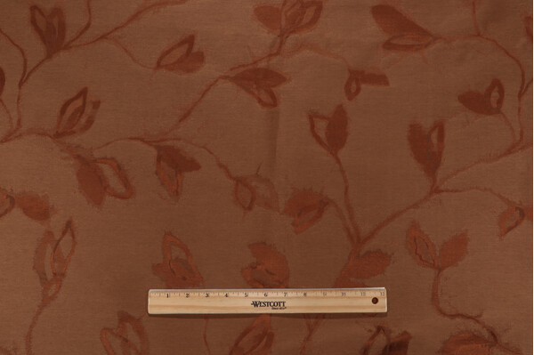 Click for 4 Yards Grey Watkins Maharajah Woven Decorator Fabric in Chestnut Grey Watkins Maharajah Woven Decorator Fabric in Chestnut
