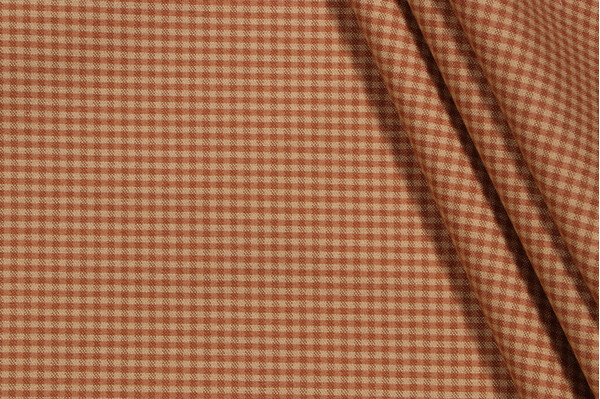 Scalamandre Lynne Woven Upholstery Fabric in Rust