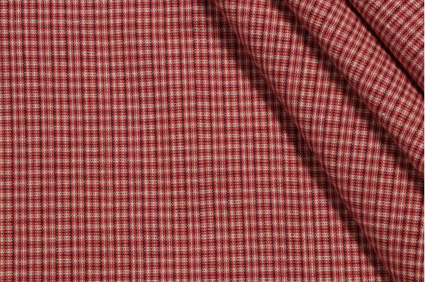 Click for 1.75 Yards Fonthill Ebury Woven Upholstery Fabric in Red Fonthill Ebury Woven Upholstery Fabric in Red
