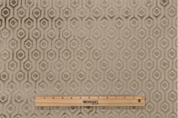 Scalamandre Malawi Woven Chenille Upholstery Fabric in Smoke