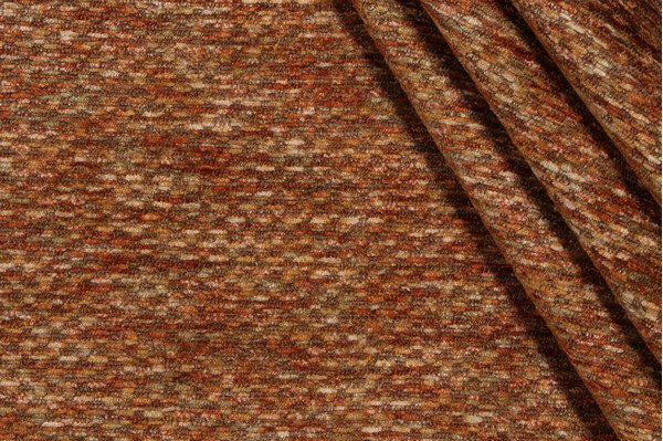 Scalamandre Woven Chenille Upholstery Fabric in Spice Garden