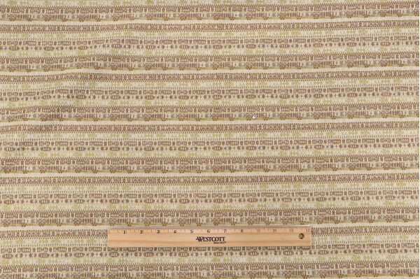 Grey Watkins Sabi Woven Chenille Upholstery Fabric in Hickory