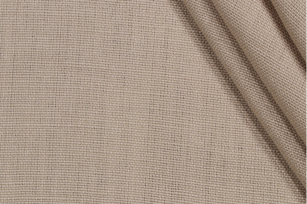 Scalamandre Lakeside Linen Woven Upholstery Fabric in Mushroom